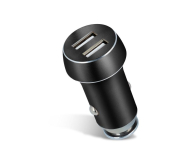 FOREVER 2xUSB 3.1 A PCC-04 czarna - 1390320 - zdjęcie 1